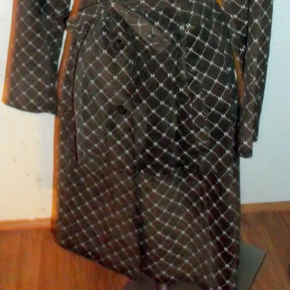 WILSONS LEATHER Maxima Brown Coat Sz M - Picture 6 of 8